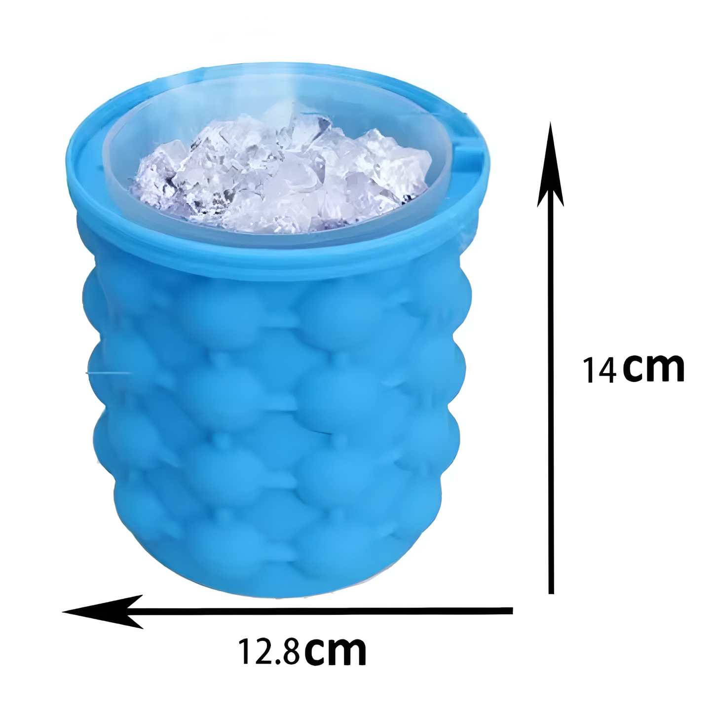 ChillCube - Silicone Ice Bucket & Ice Maker