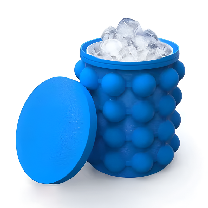 ChillCube - Silicone Ice Bucket & Ice Maker